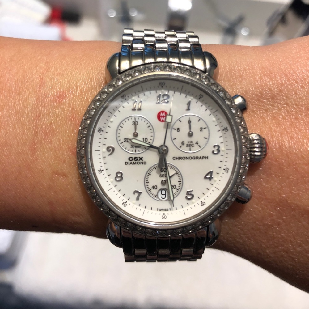 🌟⭐️🌟Michele diamond watch🌟⭐️🌟